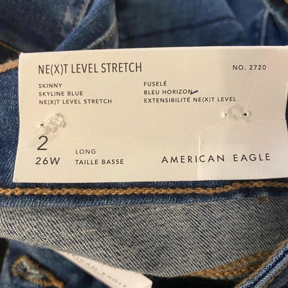 American Eagle NWT Next Level Stretch Skinny Jeans - Picture 3 of 3